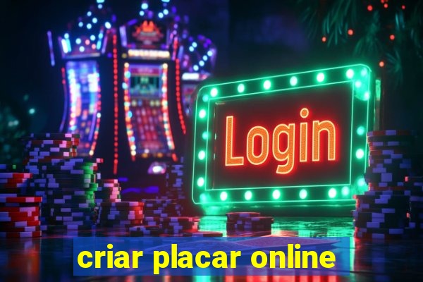 criar placar online